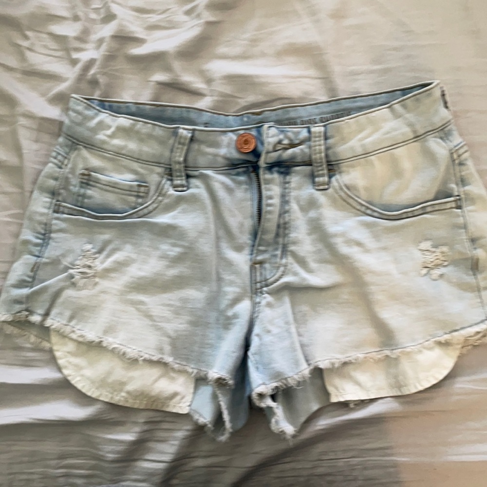 Juniors denim shorts